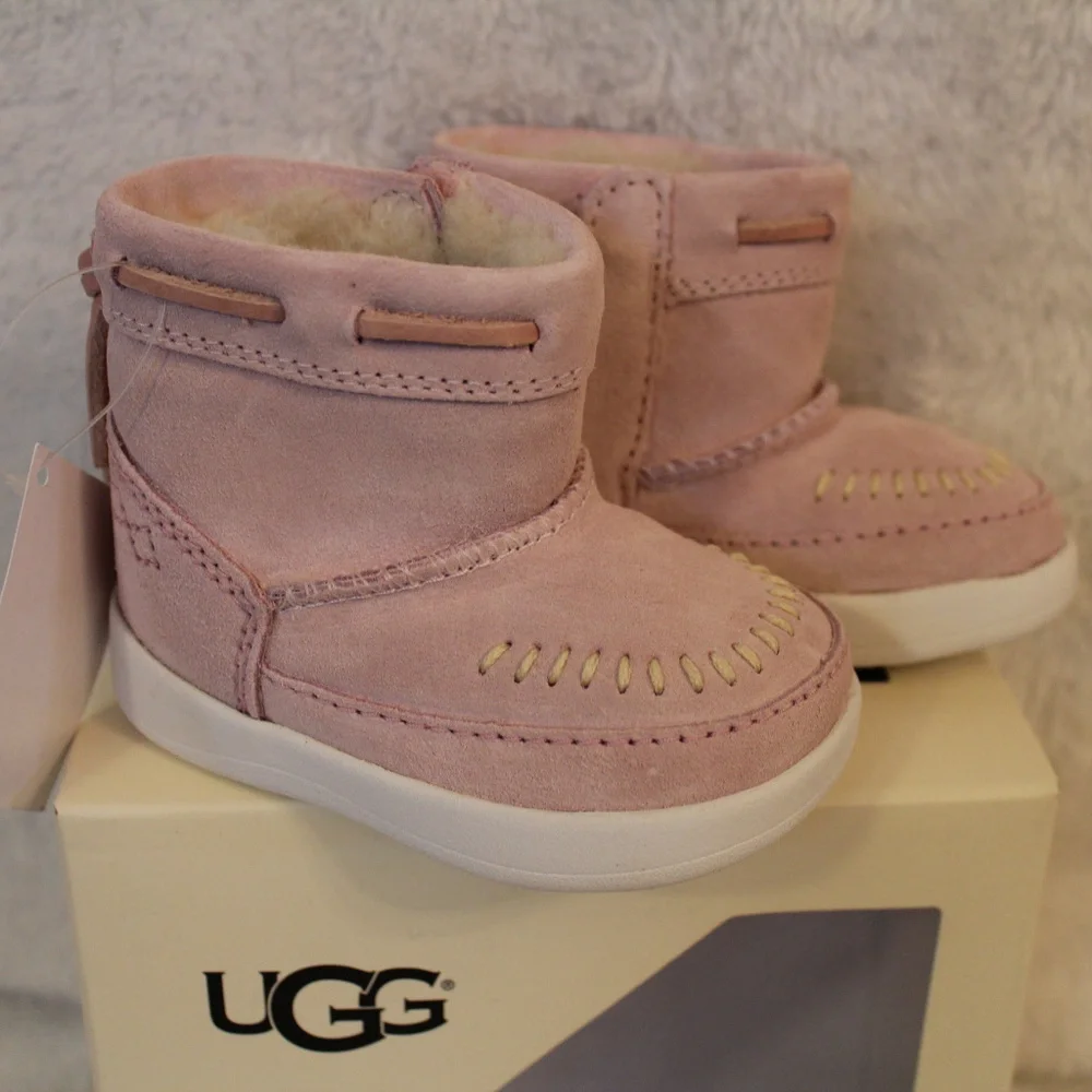 UGG CALI SUEDE INFANT BOOTS‎ NEW PINK